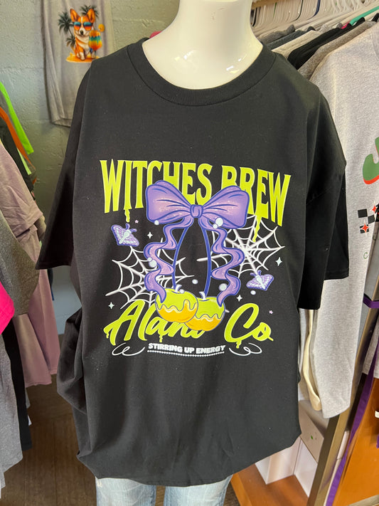 New  unisex T-shirt witches brew energy drink