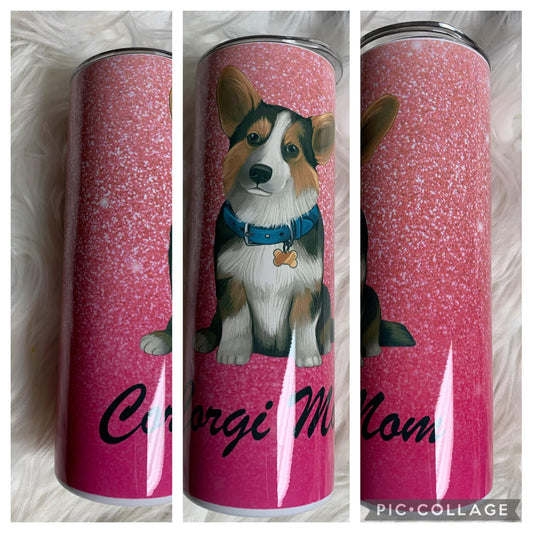 20 ounce Tumblr corgi