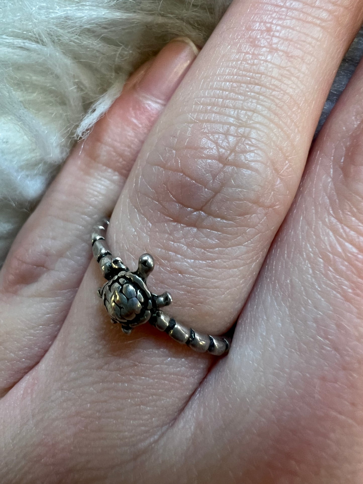 Brand  new sterling silver ring size 8