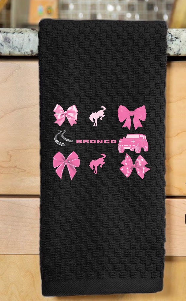 Decorative hand towel