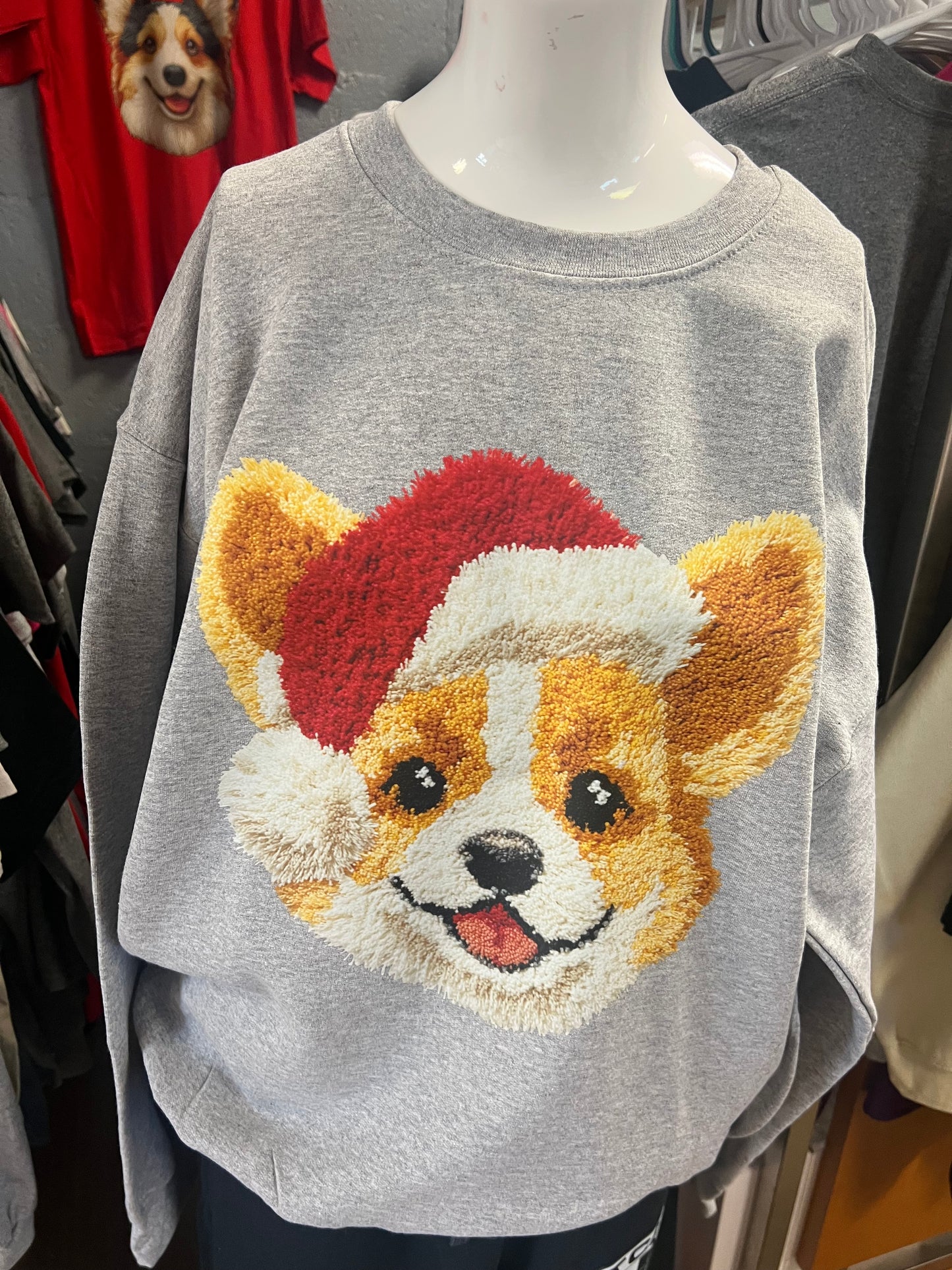 New unisex Christmas corgi