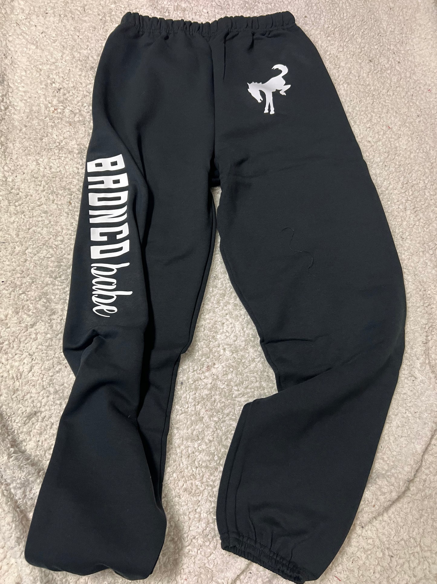 New unisex jerzees bottoms black