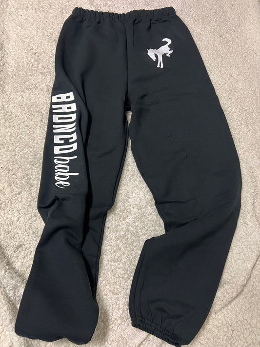 New unisex jerzees bottoms black