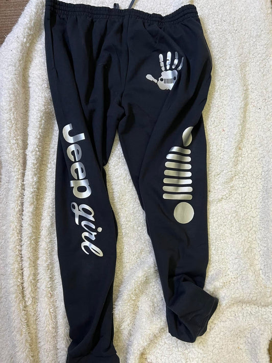 New unisex jerzees bottoms black