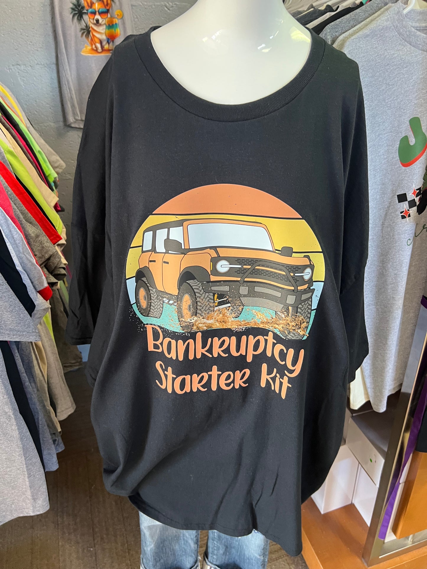 New unisex T-shirt 4 x 4