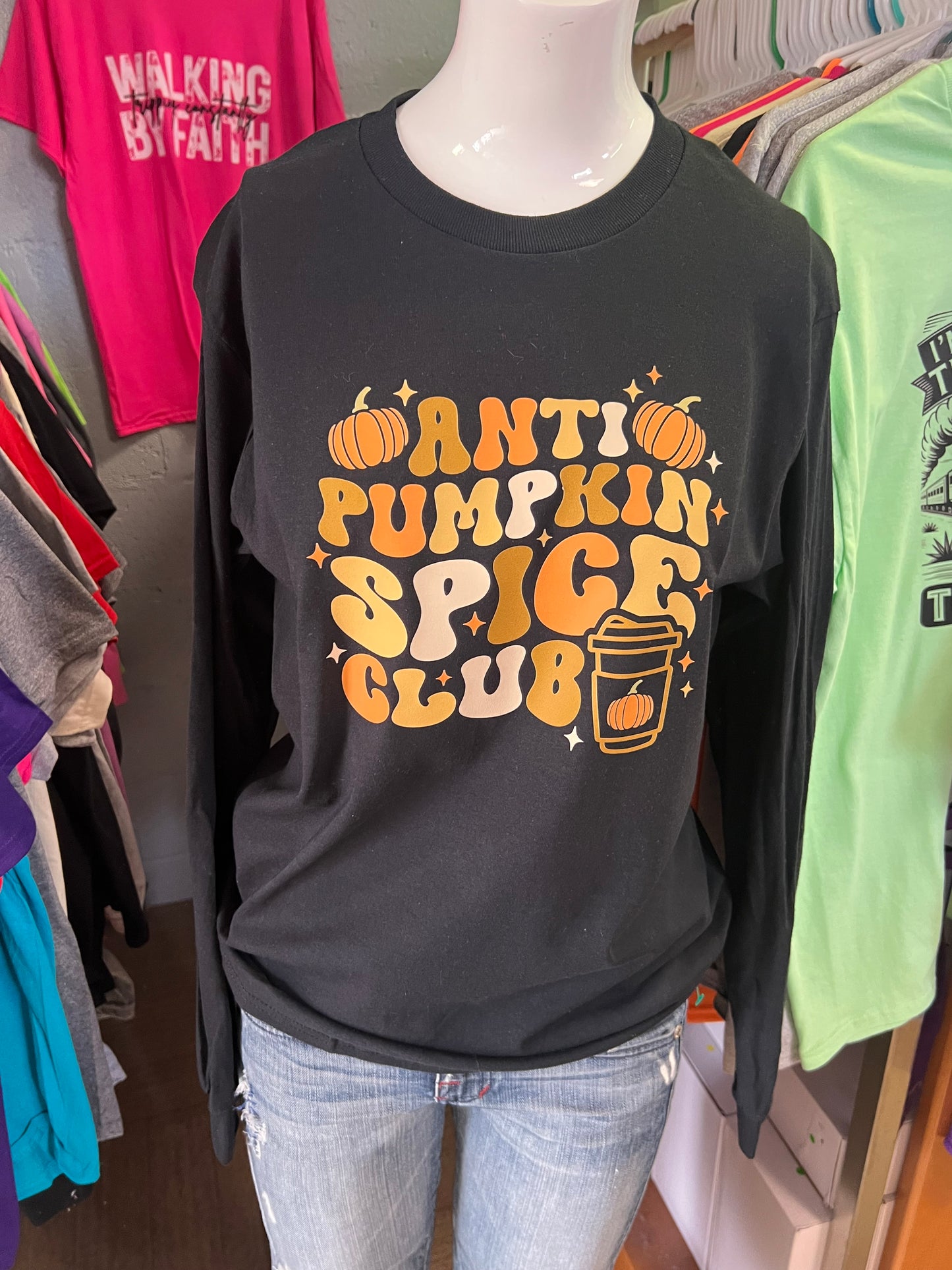 New  unisex T-shirt anti-pumpkin spice 