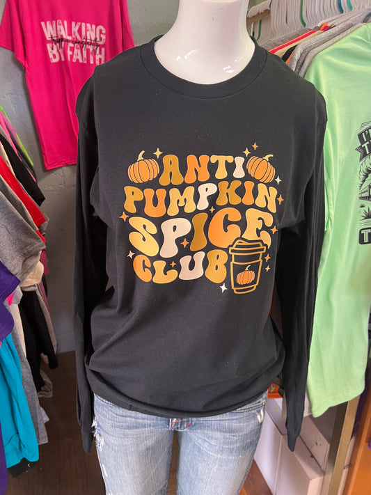 New  unisex T-shirt anti-pumpkin spice 