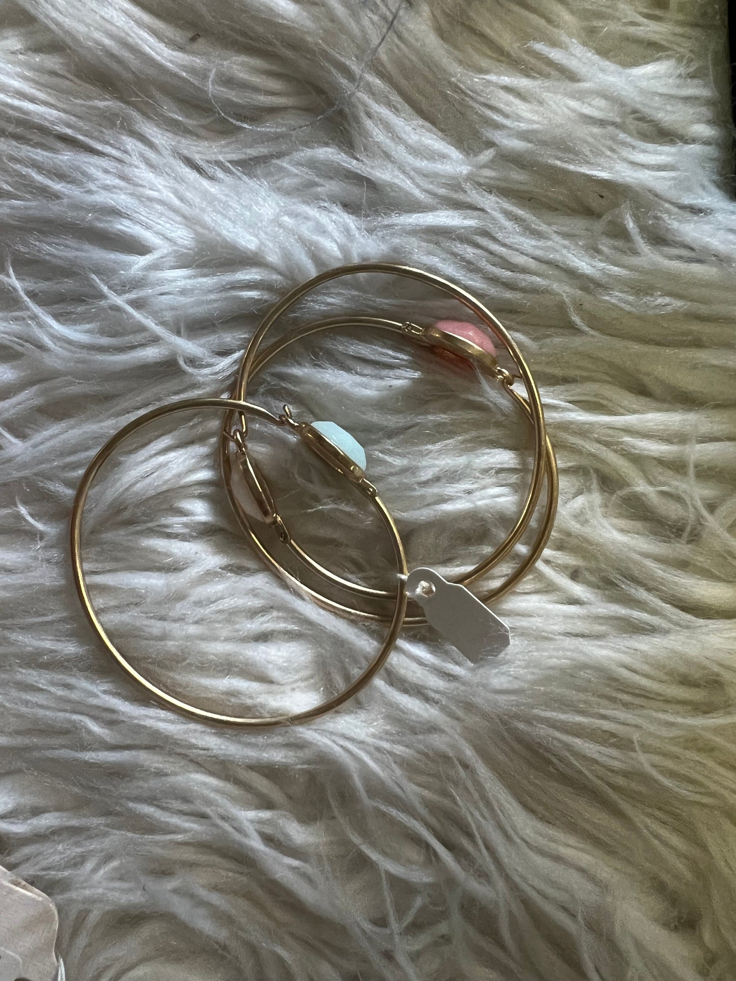 Brand new stackable bracelet gold color