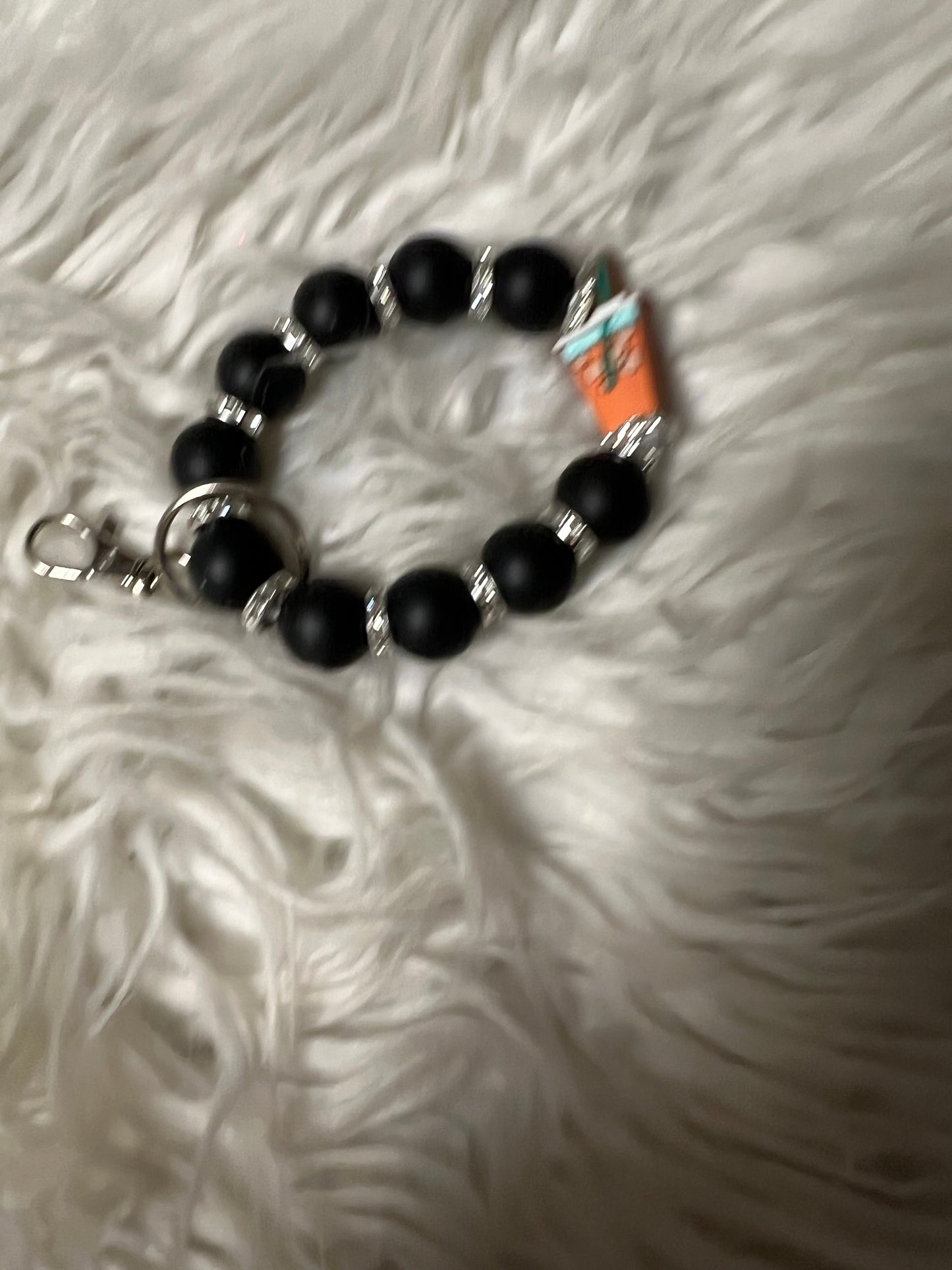 New keychain bracelet iced coffee
