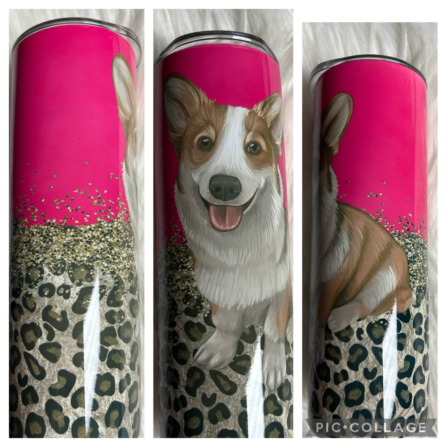 20 ounce Tumblr corgi