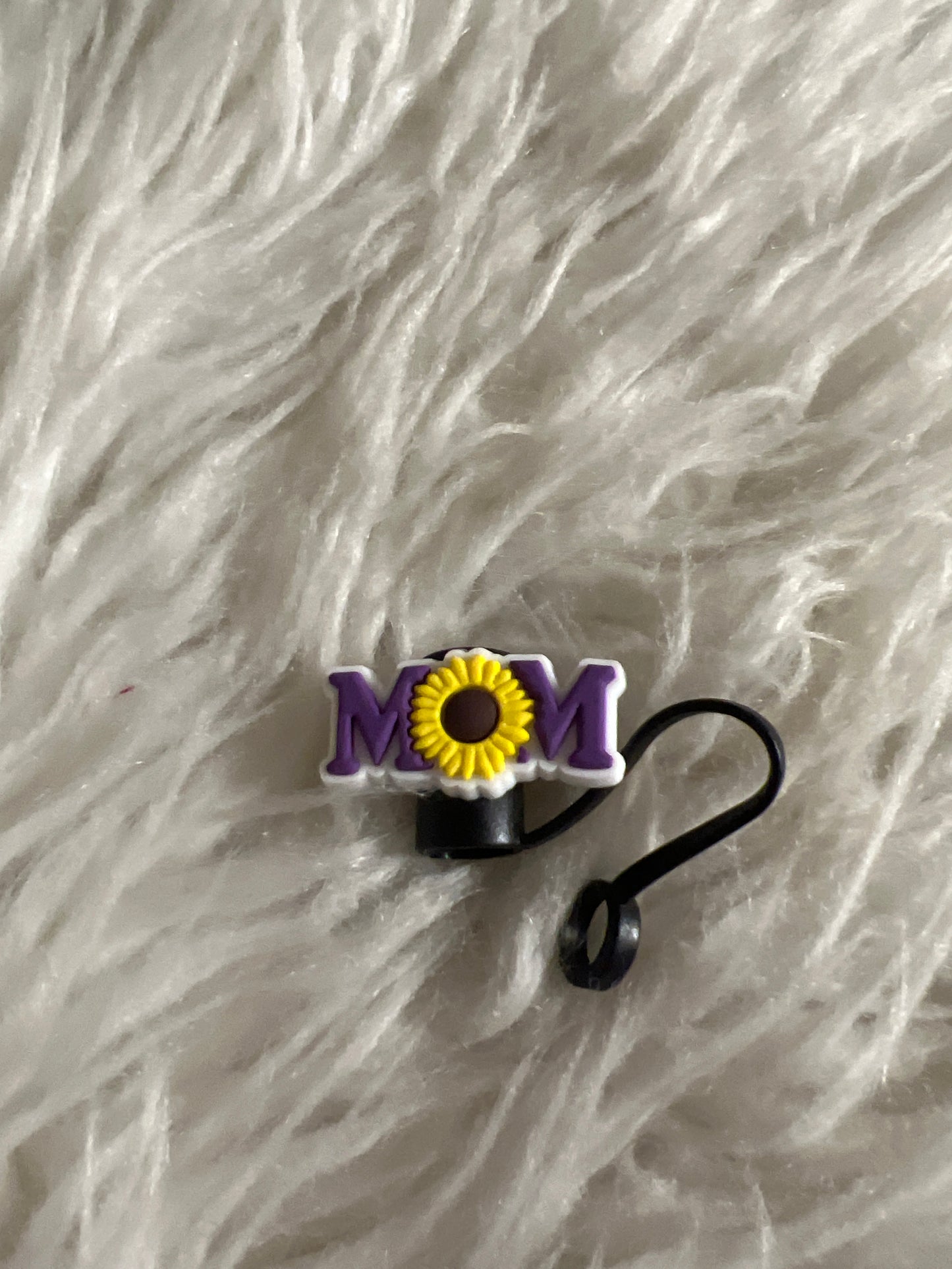 Straw topper mom
