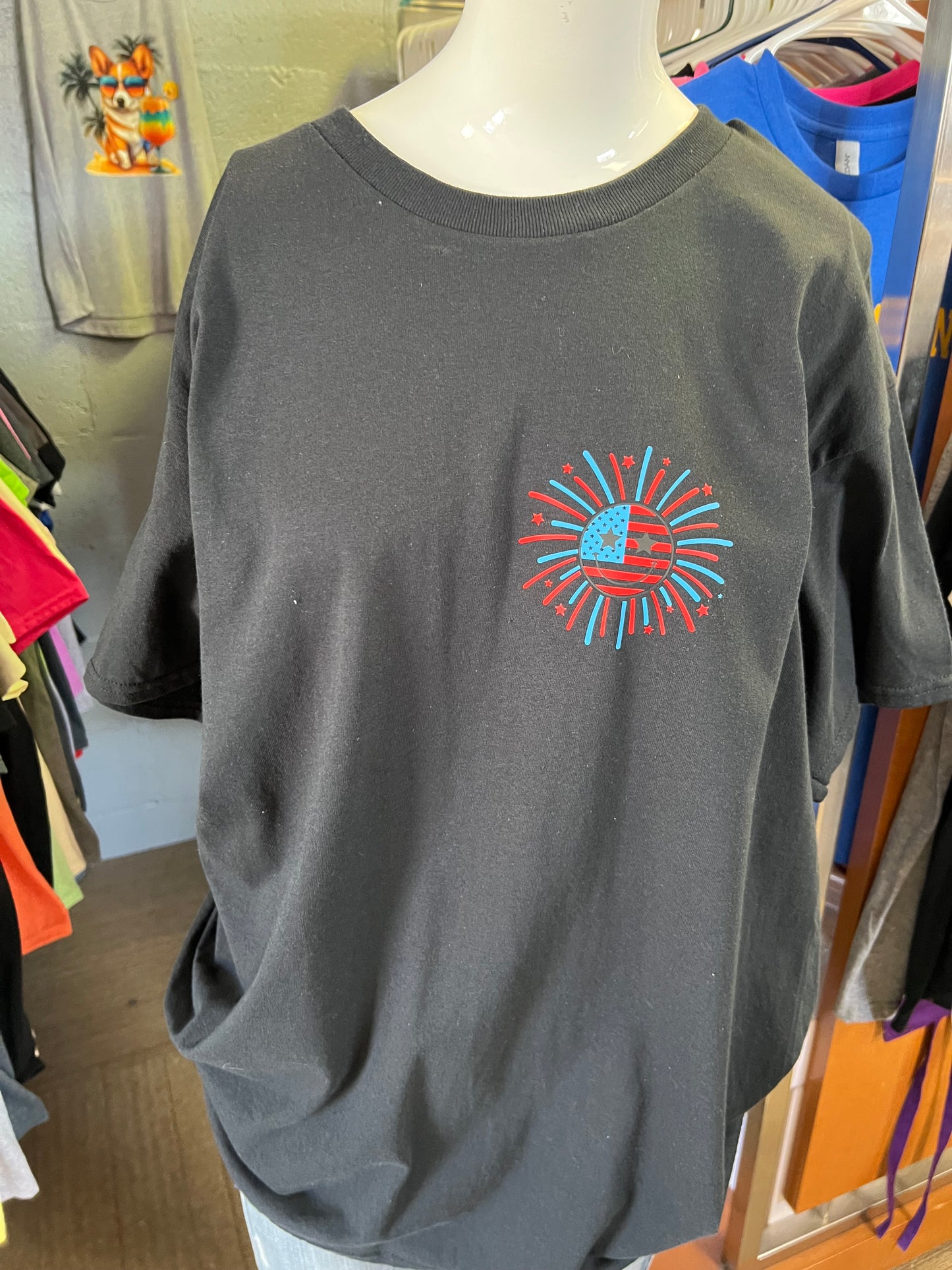 New Unisex new black T-shirt boom bithch get out the way