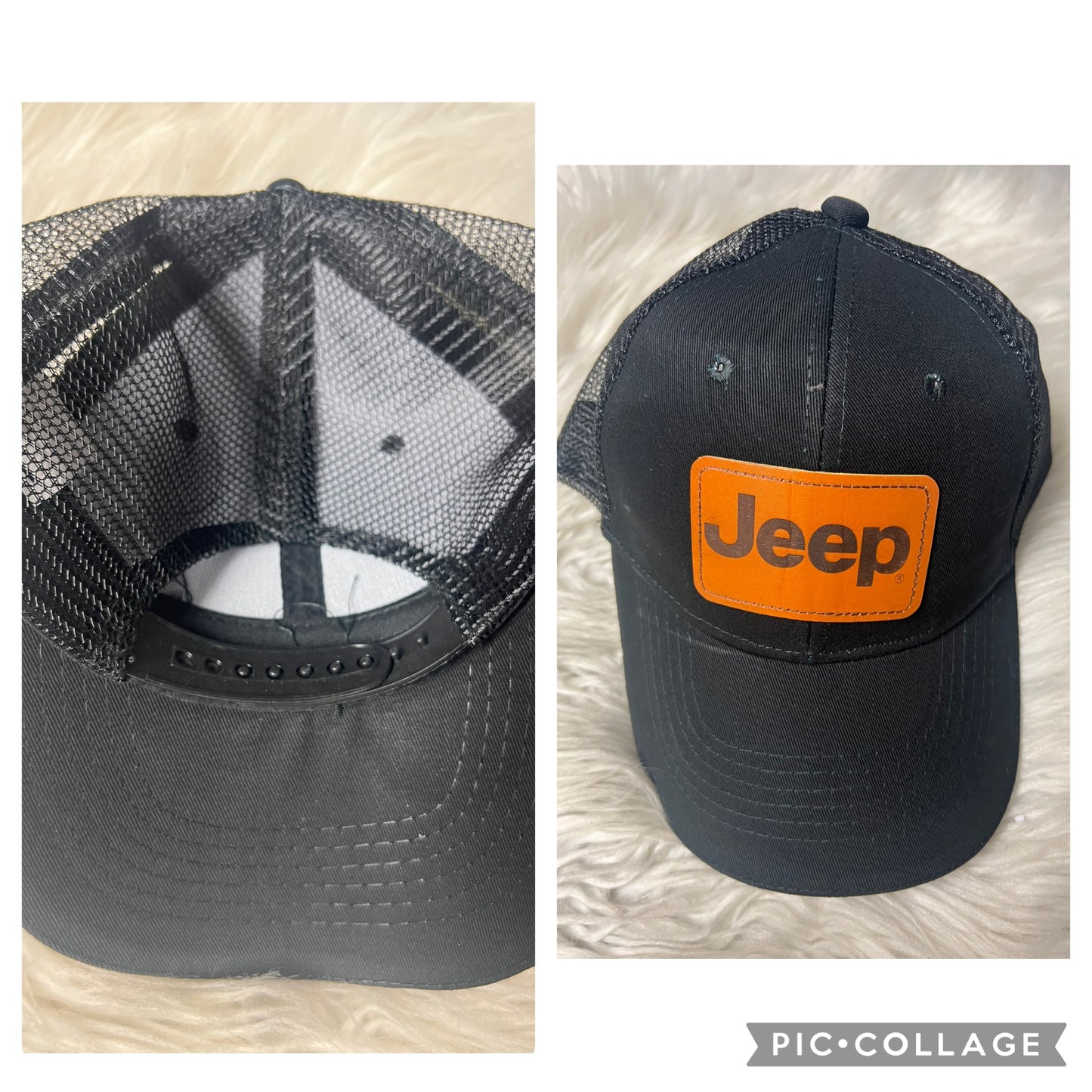 Brand new lasered engraved hat