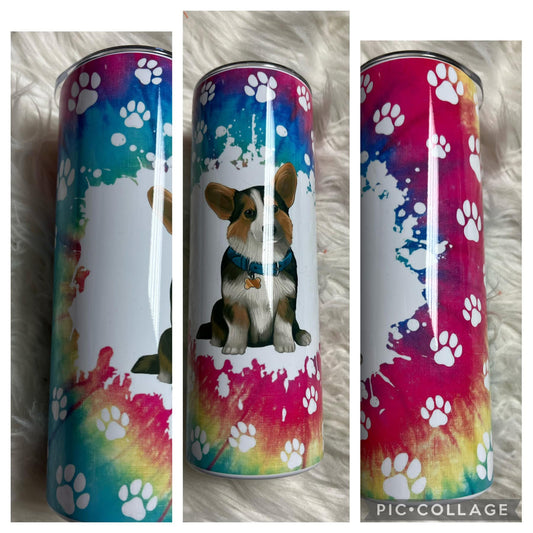 20 ounce Tumblr corgi