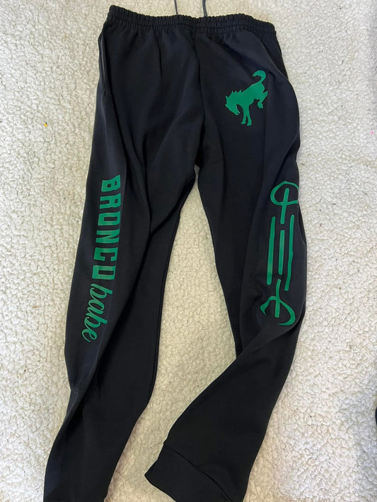 New unisex jerzees bottoms black