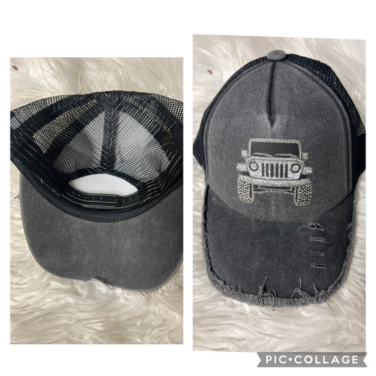 Brand new distressed hat