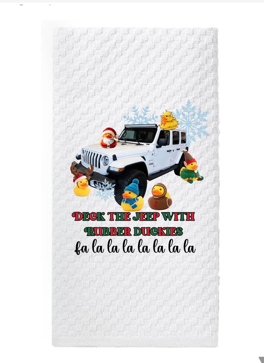 Decorative hand towel