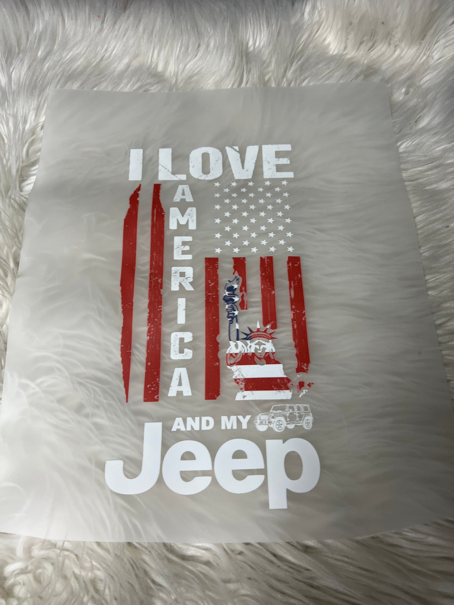 DTF print patriotic 4 x 4