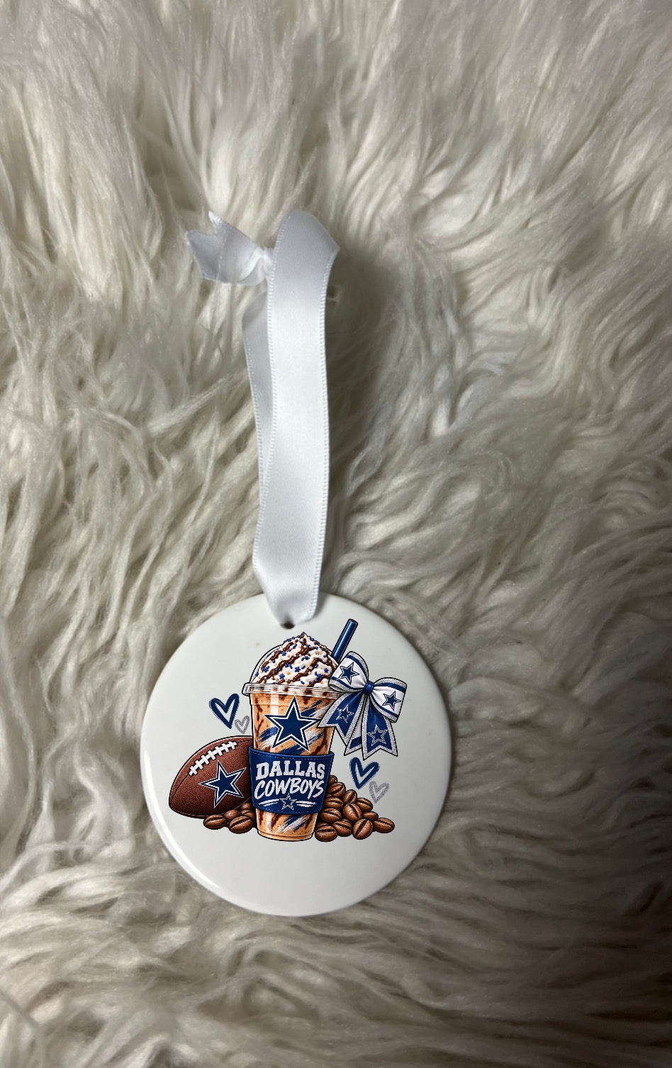 New Christmas ceramic ornament coffee