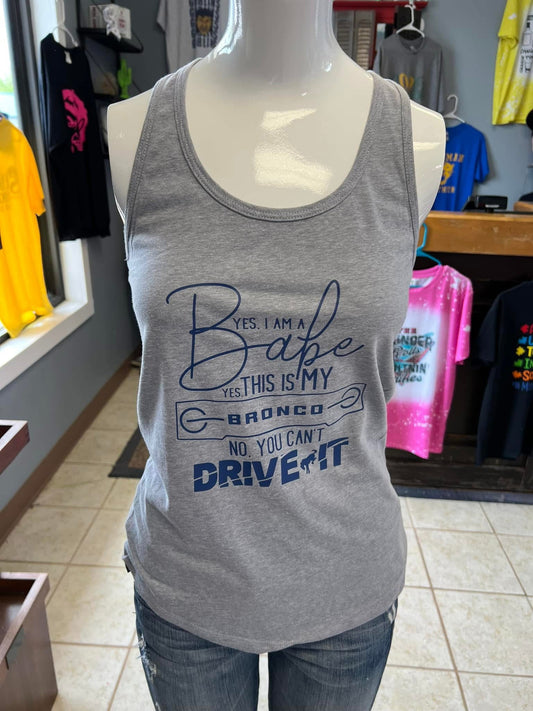 New ladies next level, Razorback tank top