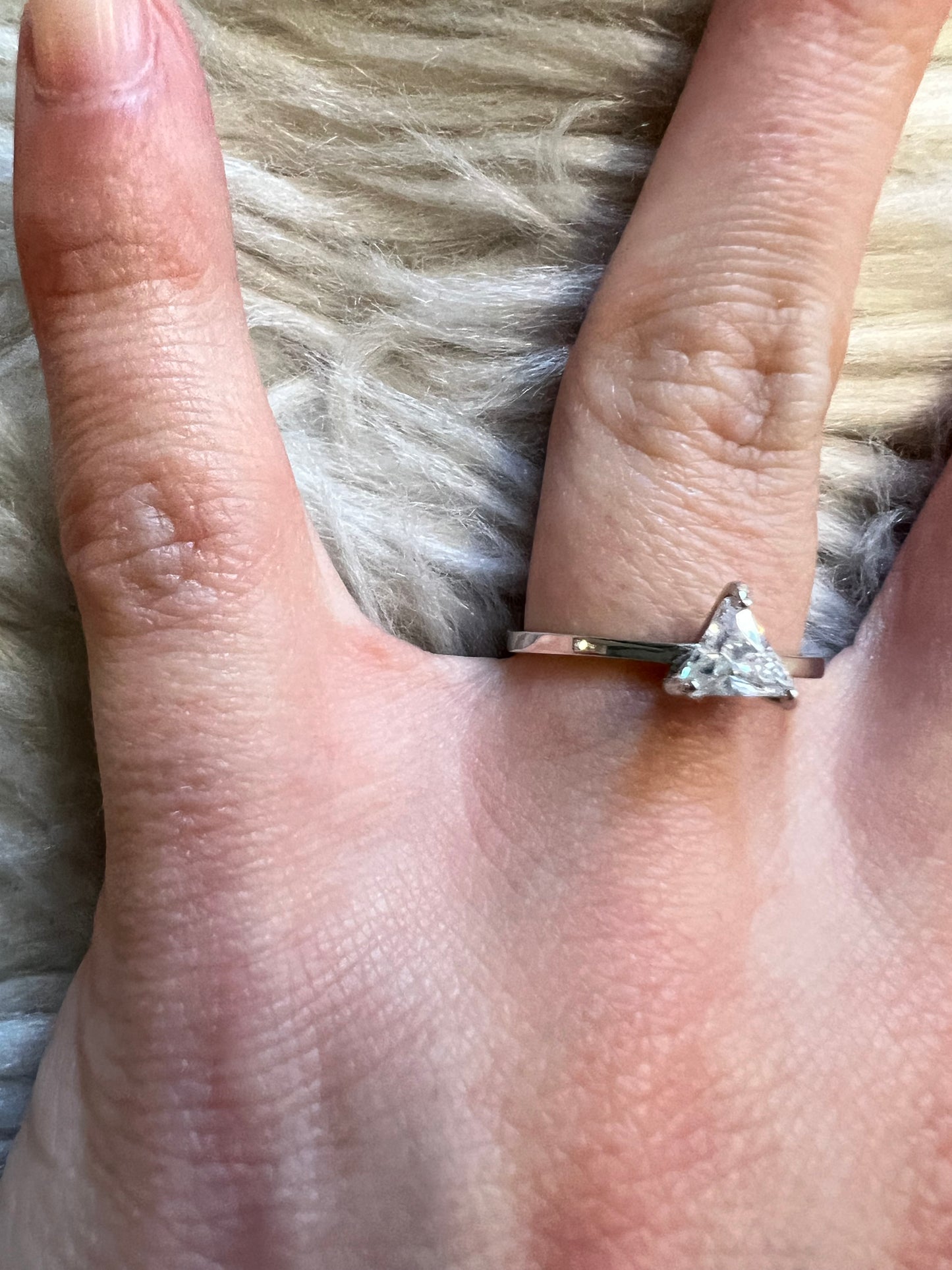 Brand new sterling silver ring size 7