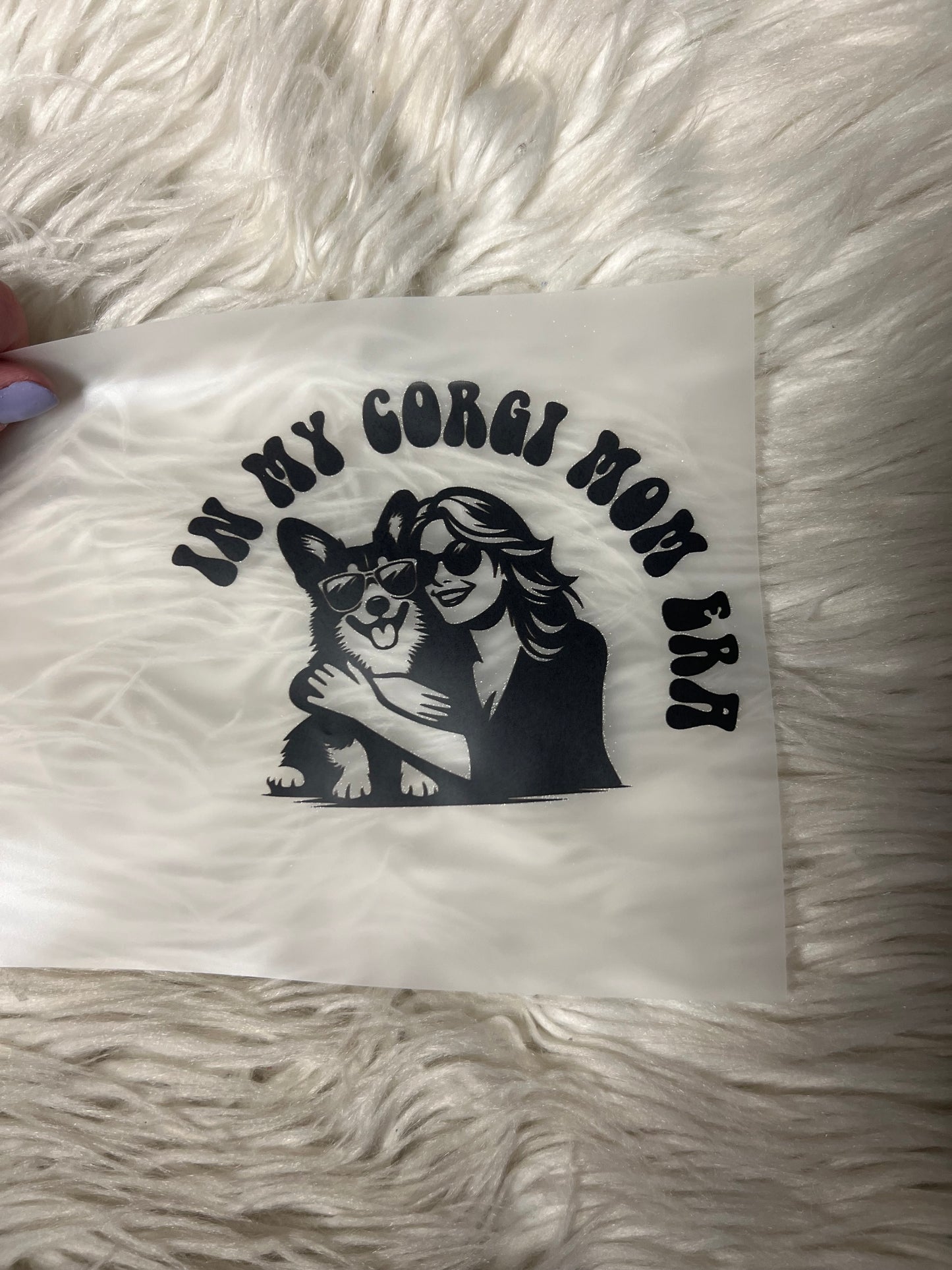 New DTF corgi