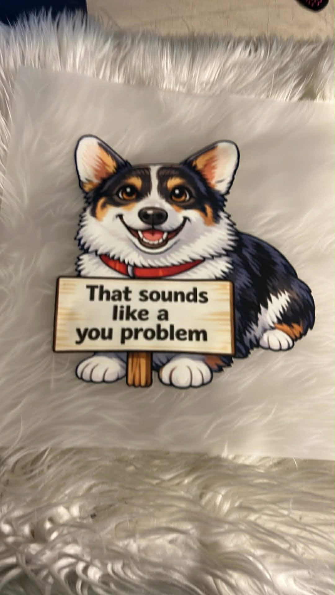 New DTF corgi