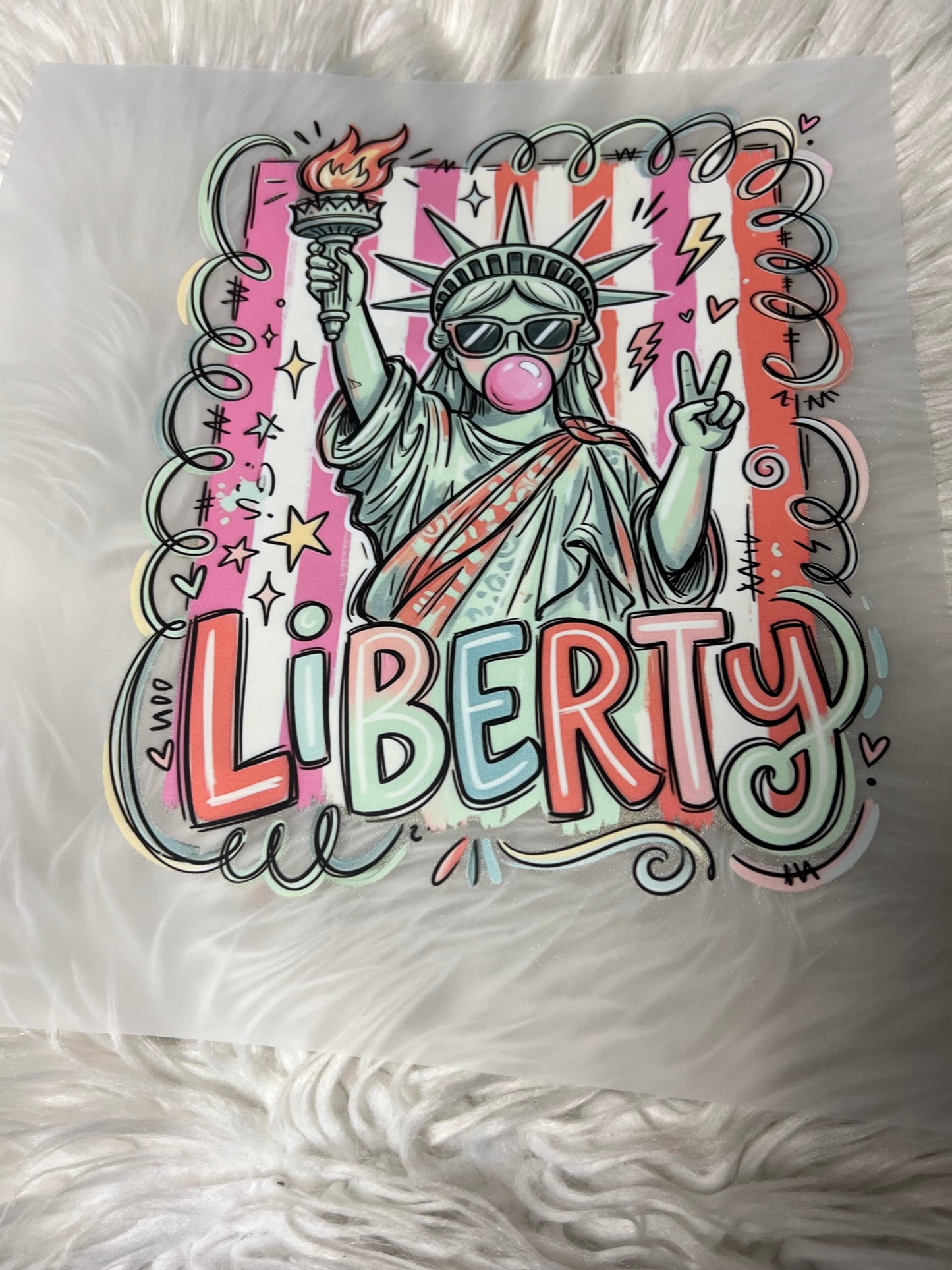 New DTF USA patriotic