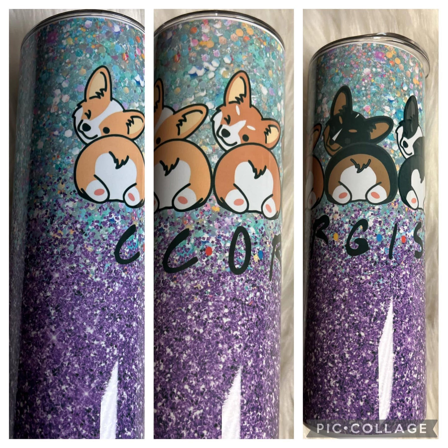 20 ounce Tumblr corgi