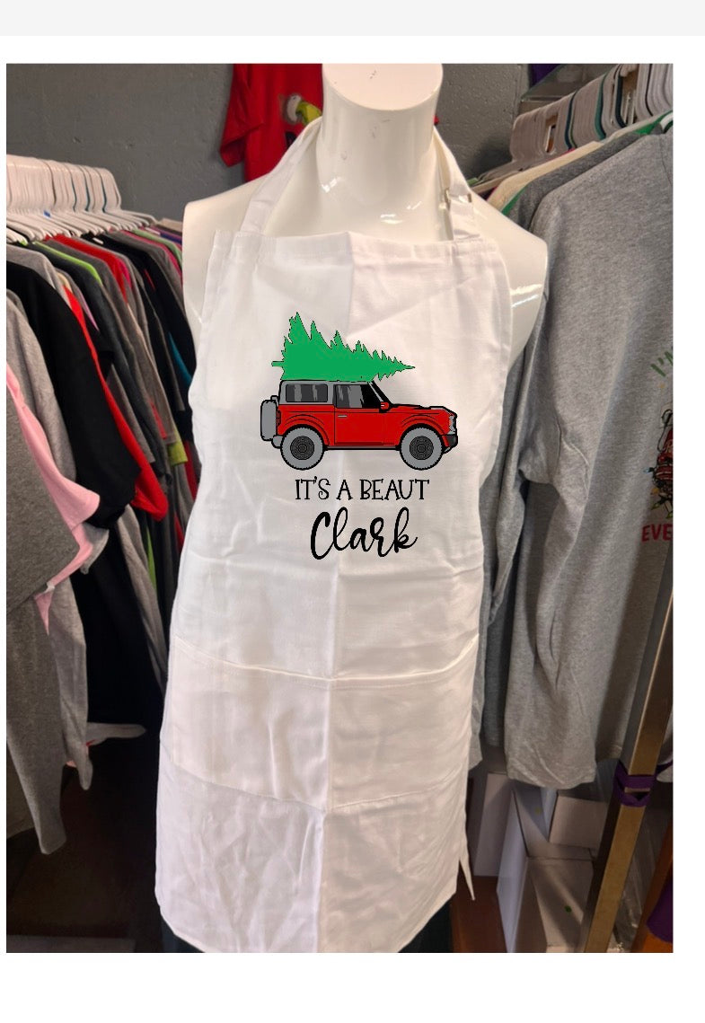 Brand new apron