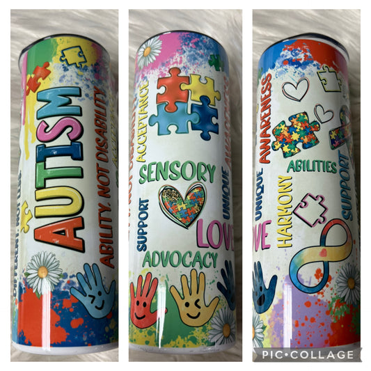 20 ounce Tumblr autism awareness