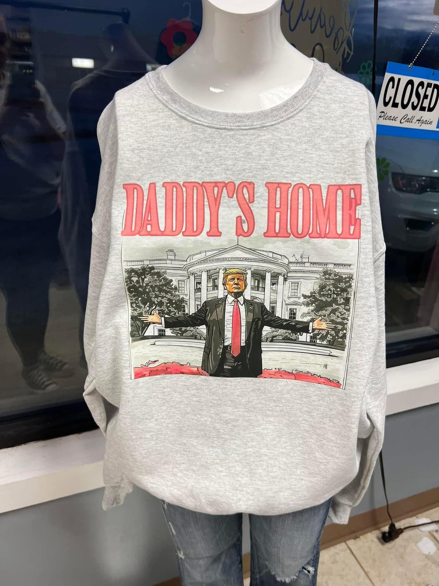 new Gilded unisex crewneck sweatshirt daddy’s home