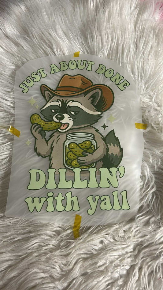 DTF  print pickle lover