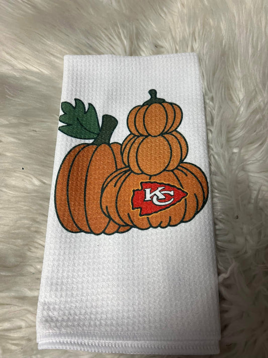 Decorative hand towel football