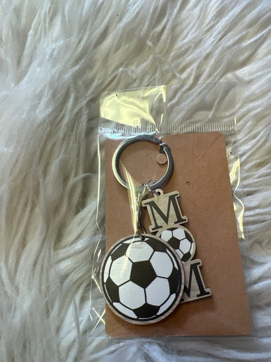 New keychain for Mom soccer