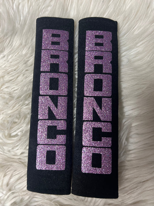 New seatbelt  purple