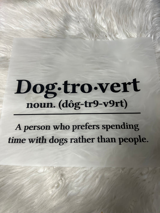 New DTF dog Mom