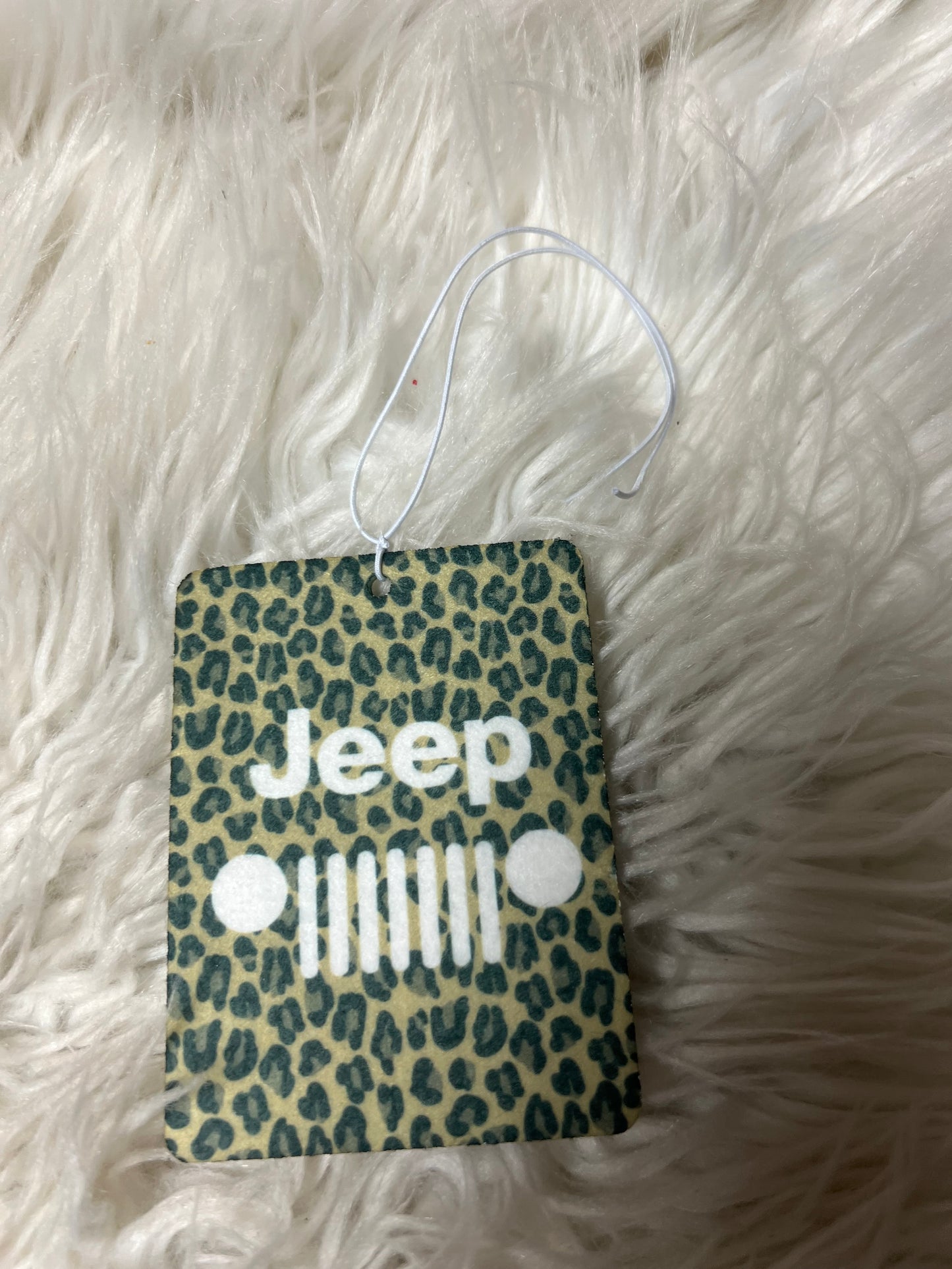 Brand new unscented air freshener leopard print 4 x 4