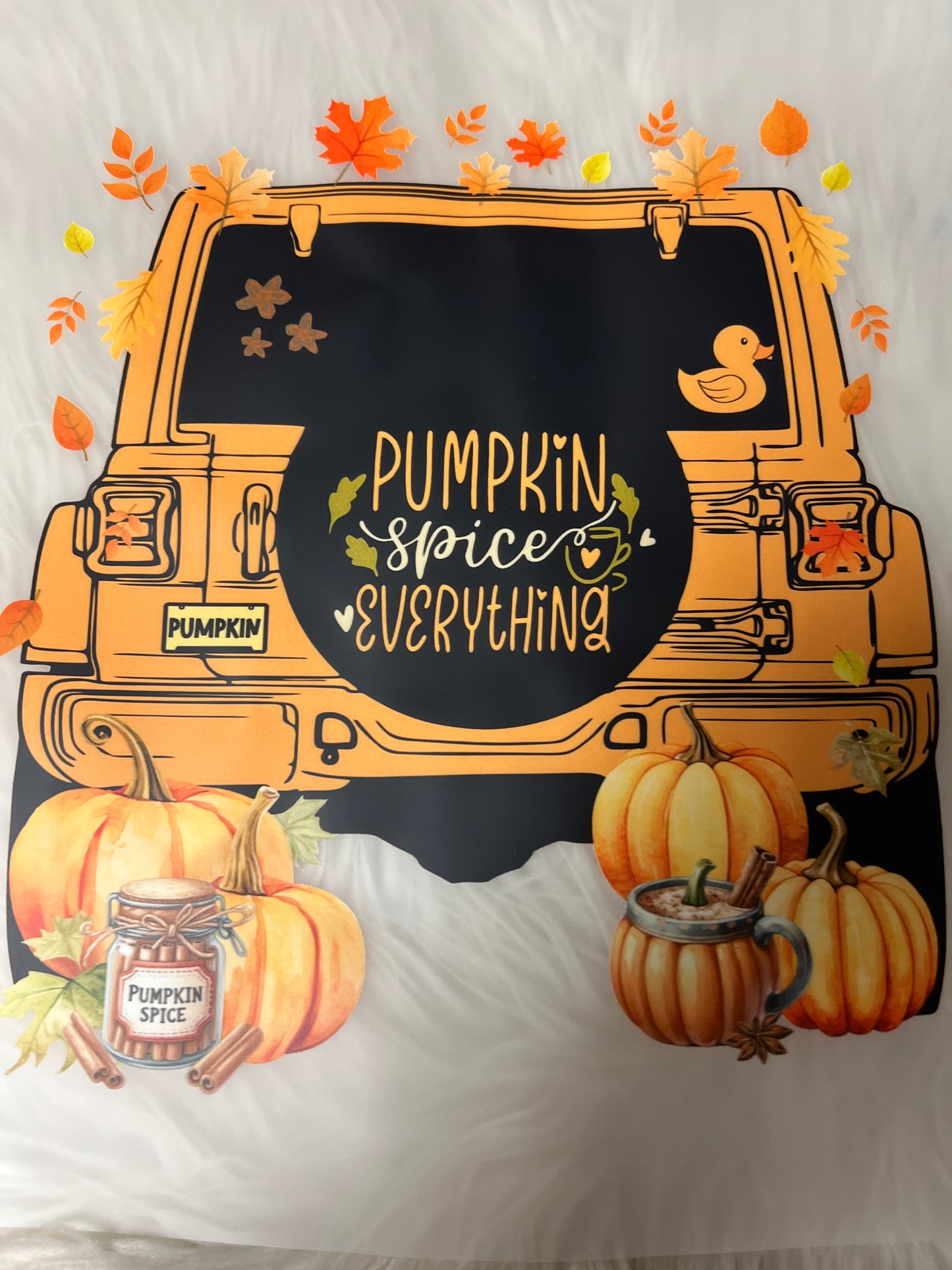 New DTF 4 x 4 pumpkin spice