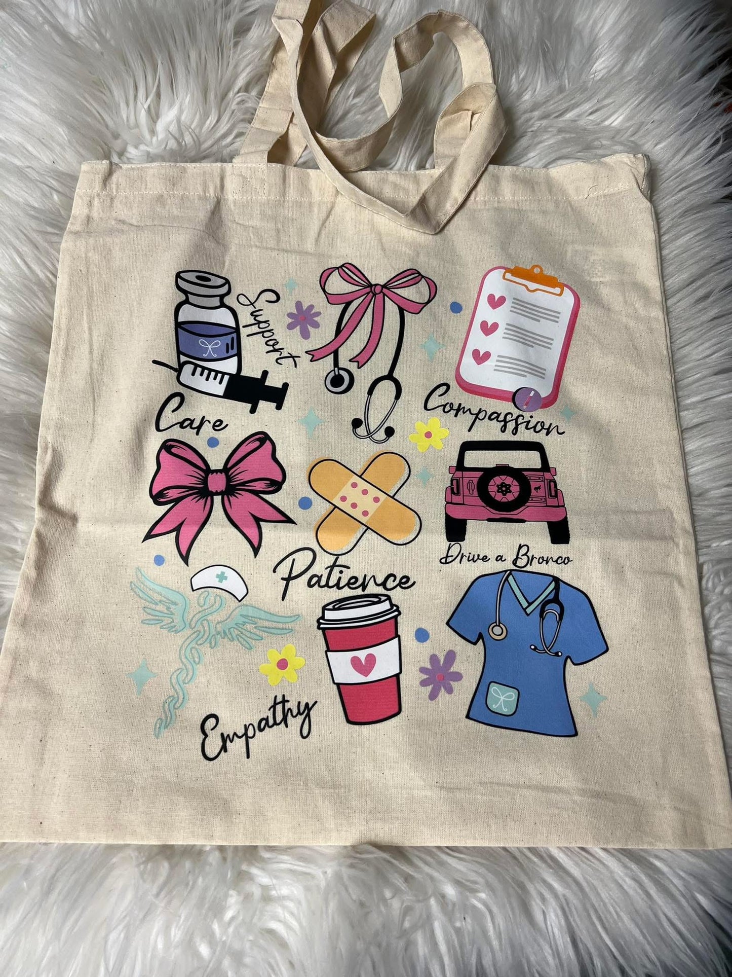 15'' X 16'' Natural Cotton Tote