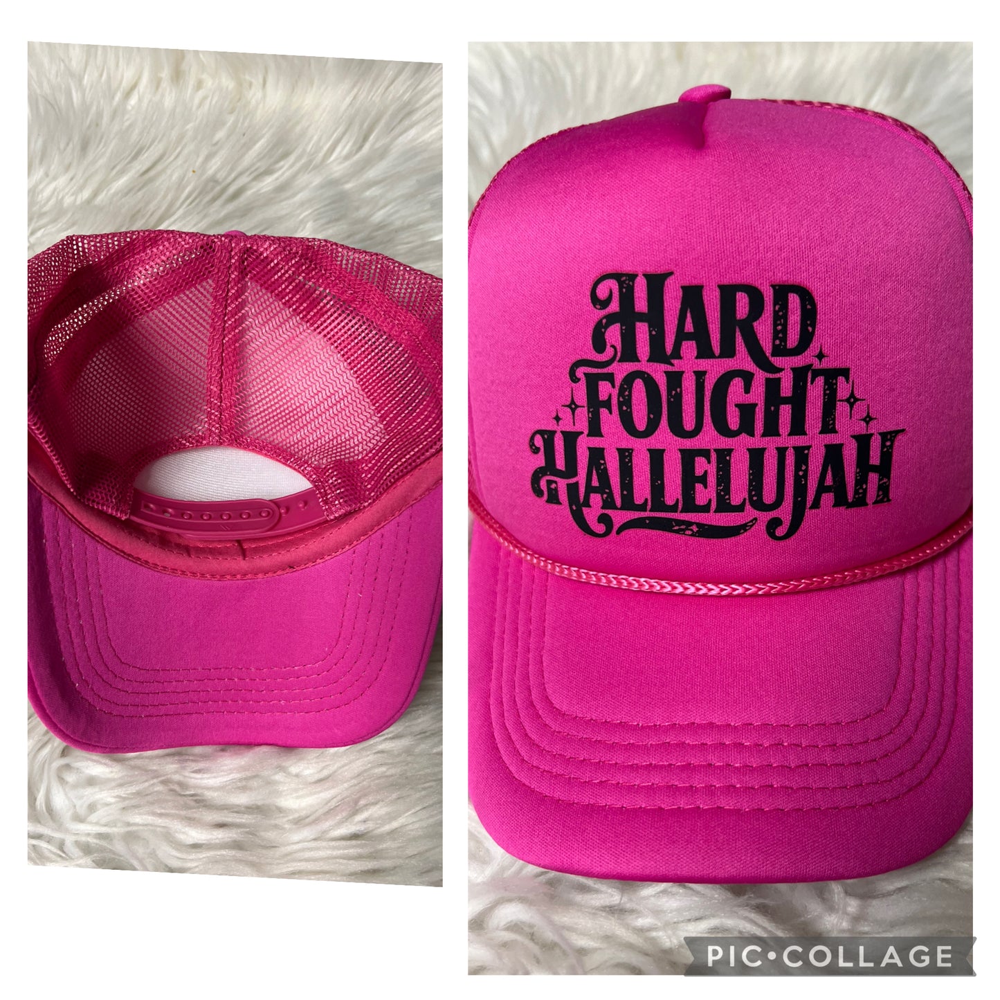 New hat hot  Pink