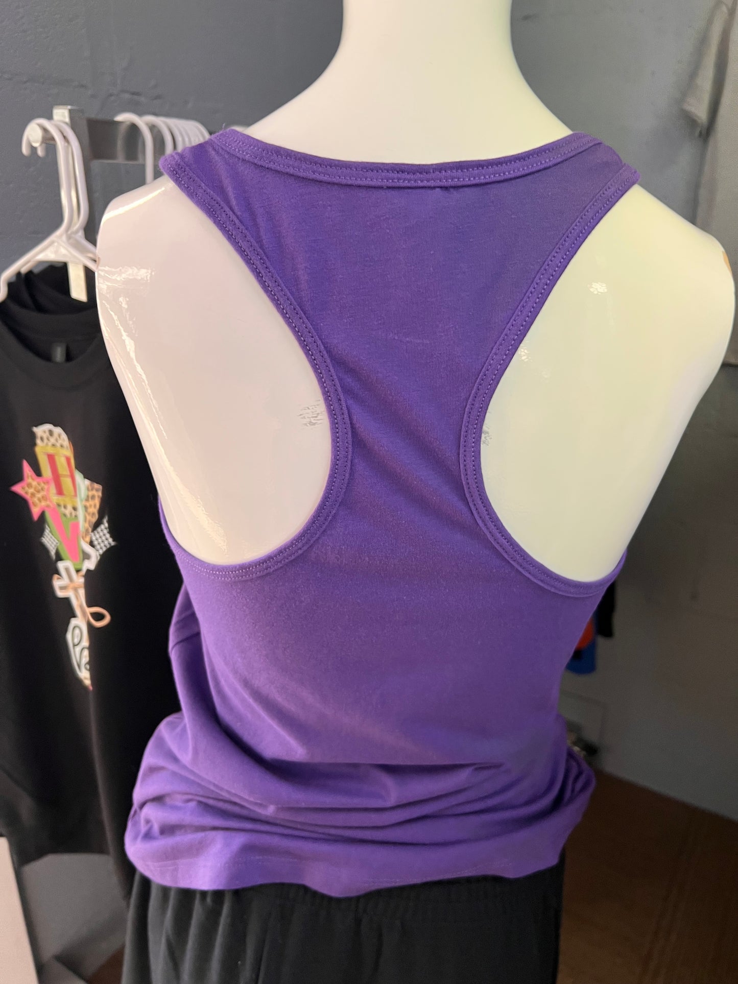 New ladies next level, Razorback tank top