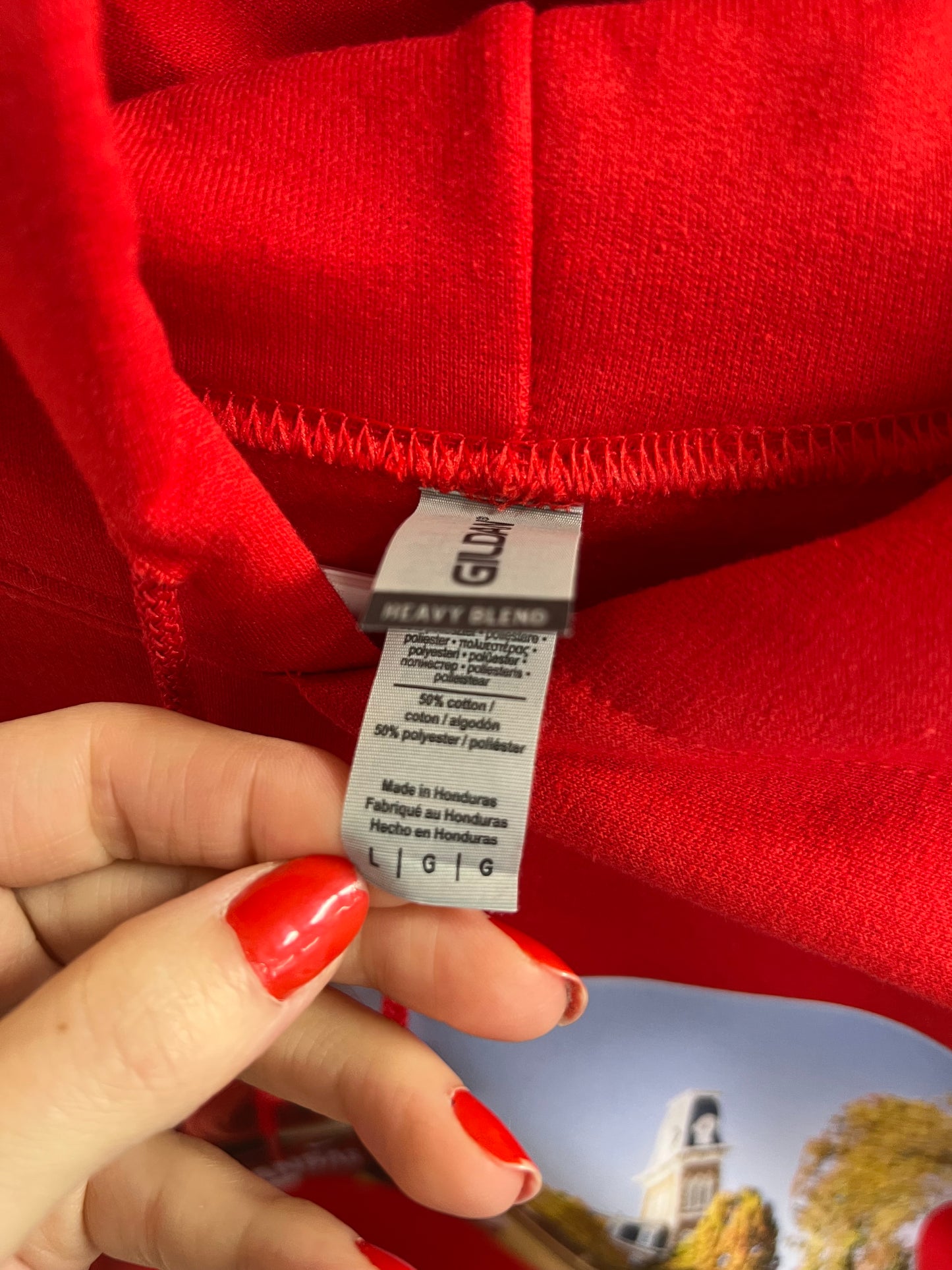 Ready to ship out Gilden large hoodie