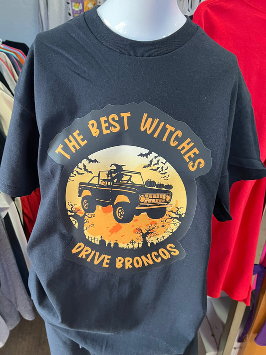 New unisex the best witches drive a 4 x 4‘s black