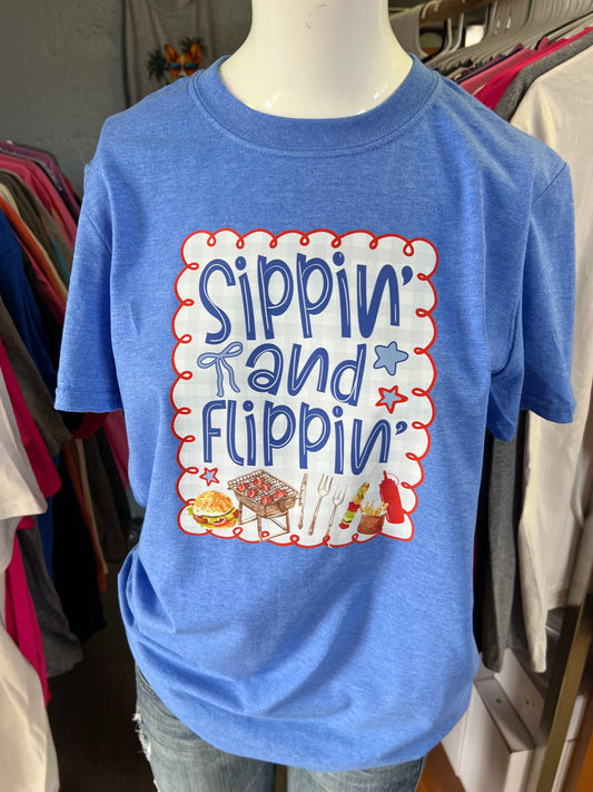 Brand new unisex, Gilden patriotic, T-shirt