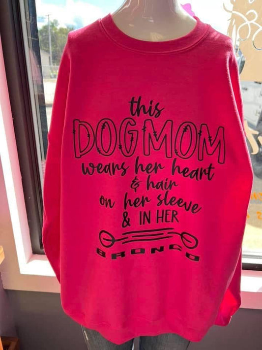 New crewneck sweatshirt unisex pink