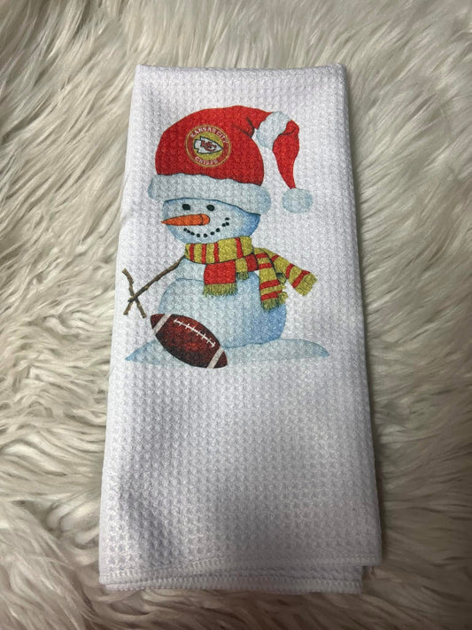 Decorative hand towel football