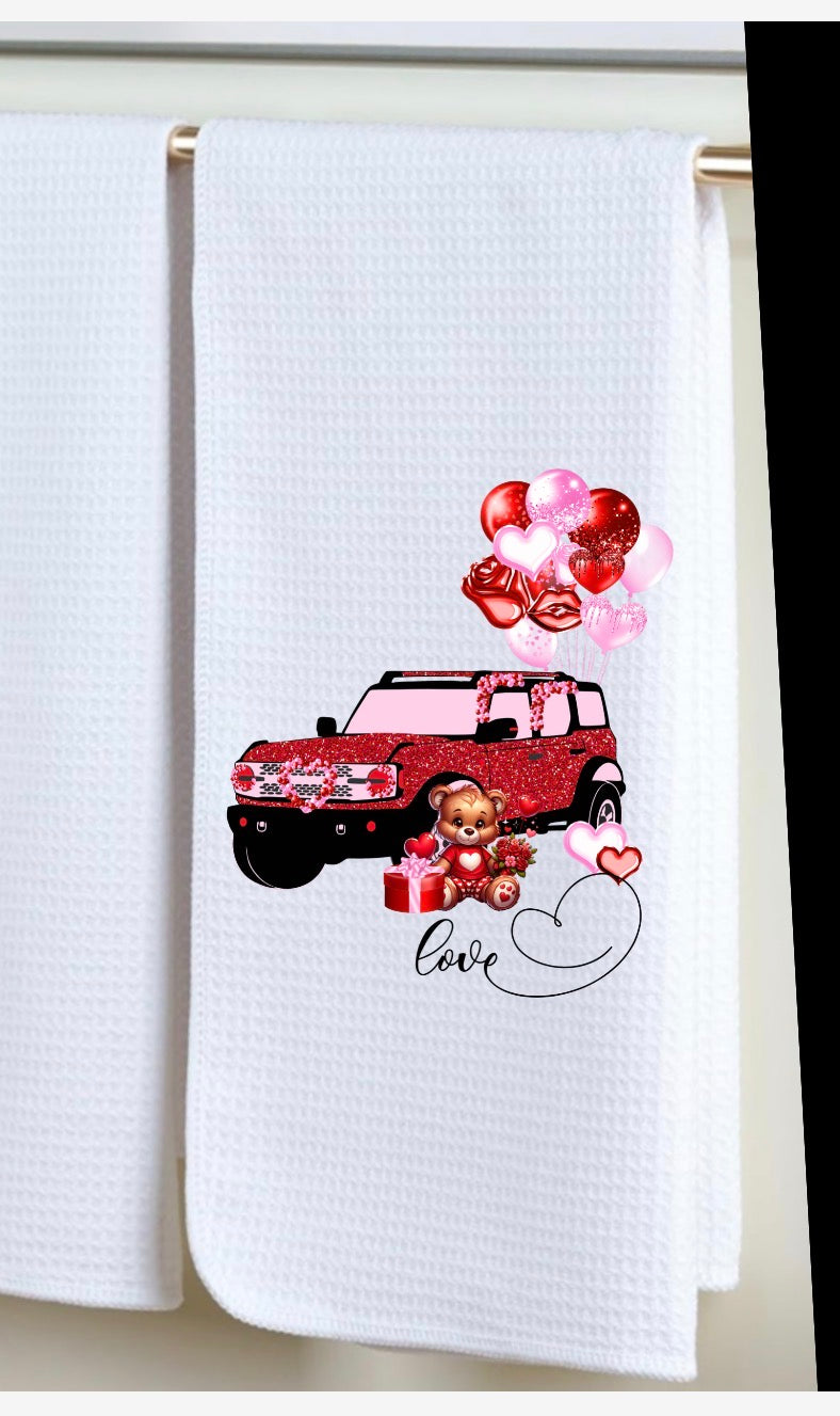 Decorative hand towel