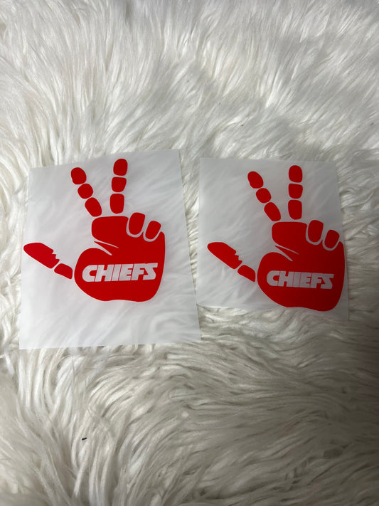 Vehicle wave car decals kc