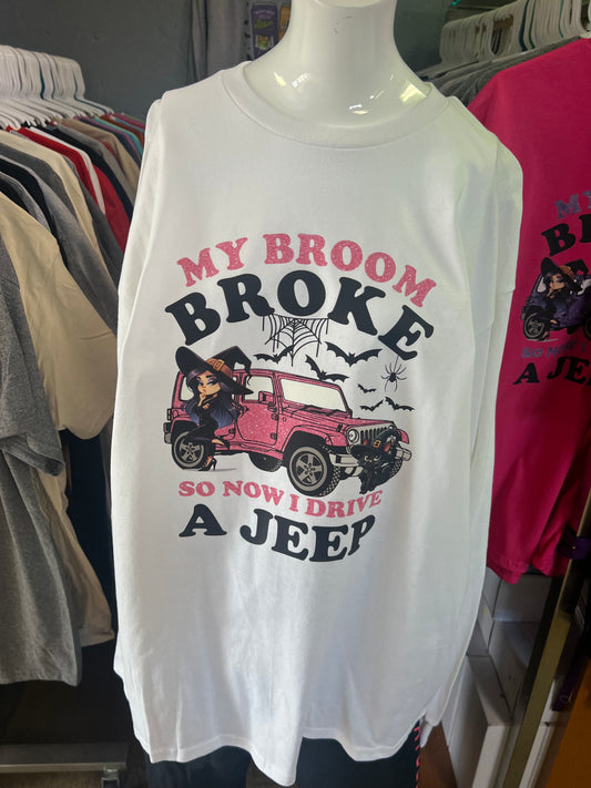 New unisex Halloween broom broke